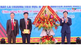 Trường Tiểu học, Trung học cơ sở Nguyễn Xuân Nguyên kỷ niệm 60 năm thành lập