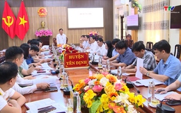 Hội đồng Nhân dân tỉnh Thanh Hóa giám sát tại huyện Yên Định