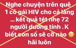 Cô gái bị đồn lây nhiễm HIV cho nhiều người ở Pù Luông có kết quả xét nghiệm âm tính