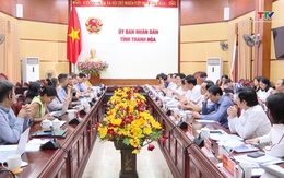 Ủy ban Nhân dân tỉnh Thanh Hóa làm việc với IFAD