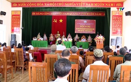 Đại biểu Hội đồng nhân dân tỉnh tiếp xúc cử tri  huyện Thiệu Hóa