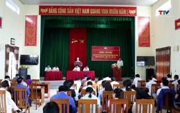 Đại biểu Hội đồng nhân dân tỉnh tiếp xúc cử tri tại huyện Như Xuân