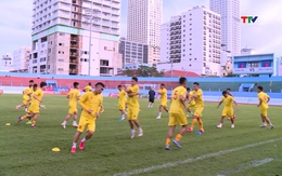 Câu lạc bộ Bóng đá Đông Á Thanh Hóa tự tin hướng tới trận đấu với Khánh Hòa tại vòng 4 V.League