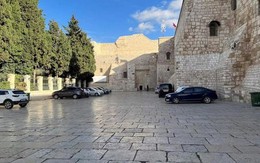 Mùa lễ hội ở Thành phố lịch sử Bethlehem vắng khách
