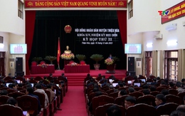 Hội đồng nhân dân huyện Thiệu Hoá khai mạc trọng thể Kỳ họp thứ 12, khoá XIV, nhiệm kỳ 2021 - 2026
