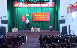Huyện Đông Sơn khai mạc kỳ họp thứ 16, Hội đồng Nhân dân huyện khóa XX