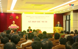 Kỳ họp thứ 10, Hội đồng Nhân dân thành phố Sầm Sơn khoá X, nhiệm kỳ 2021 - 2026