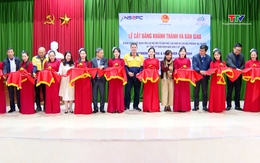Công ty TNHH điện Nghi Sơn 2 bàn giao hệ thống nước sạch cho phường Hải Thượng