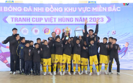 Sôi động Giải bóng đá nhi đồng khu vực miền Bắc – Cúp Việt Hùng năm 2023 