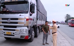 Cảnh sát giao thông Thanh Hóa tăng cường xử lý vi phạm nồng độ cồn