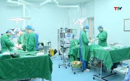 Bệnh viện Ung bướu tỉnh Thanh Hoá thực hiện thường quy phẫu thuật nội soi cắt dạ dày