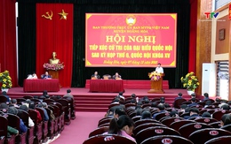 Đoàn đại biểu Quốc hội tỉnh Thanh Hóa tiếp xúc cử tri huyện Hoằng Hóa và thành phố Sầm Sơn