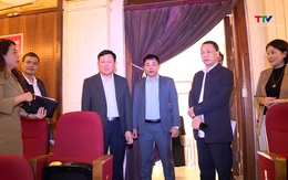 Phó Chủ tịch Thường trực UBND tỉnh Nguyễn Văn Thi kiểm tra công tác tổ chức “Ngày Italia tại tỉnh Thanh Hóa”