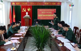 Đảng uỷ Quân sự huyện Thiệu Hoá triển khai nhiệm vụ năm 2024