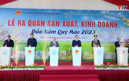 Chủ tịch UBND tỉnh dự lễ ra quân sản xuất, kinh doanh 
của Công ty cổ phần Mía đường Lam Sơn