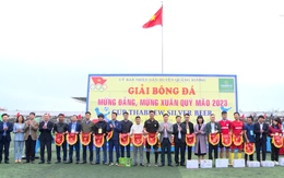 Huyện Quảng Xương tổ chức Giải bóng đá mừng Đảng - mừng Xuân Quý Mão 2023