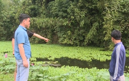 Nguồn nước bị ô nhiễm ở xã Thanh Xuân, huyện Như Xuân