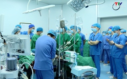 Bệnh viện Ung Bướu tỉnh Thanh Hoá tiếp tục triển khai kỹ thuật cắt gan trên bệnh nhân ung thư