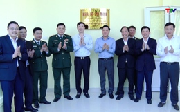 Huyện Thiệu Hoá và Cẩm Thuỷ bàn giao nhà truyền thống cho Đồn Biên phòng Pù Nhi
