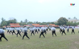 Lực lượng Vũ trang tỉnh Thanh Hóa tổ chức ra quân huấn luyện năm 2023