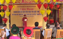 Liên hoan hát văn, hát chầu văn tỉnh Thanh Hóa năm 2023
