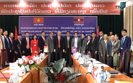Đoàn đại biểu Ủy ban MTTQ Việt Nam tỉnh Thanh Hóa thăm, làm việc tại Ủy ban Mặt trận Lào xây dựng đất nước tỉnh Hủa Phăn