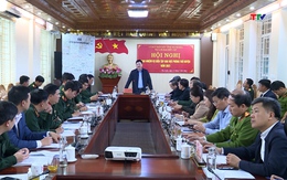 Giao nhiệm vụ diễn tập khu vực phòng thủ cho các huyện Thọ Xuân, Yên Định