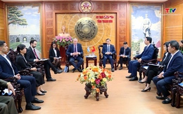 Đoàn công tác Đại sứ quán Israel thăm và làm việc tại Thanh Hóa
