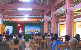 Hội nghị giới thiệu, tuyên truyền về văn hoá dân tộc Mường, Thái trên địa bàn huyện Thường Xuân
