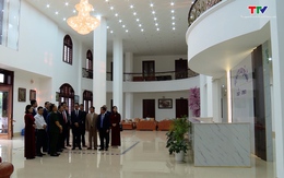 Đoàn đại biểu cấp cao tỉnh Thanh Hoá thăm và làm việc tại tỉnh Hủa Phăn