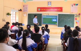 Các trường THCS huyện Yên Định tập trung ôn tập 
cho học sinh thi vào lớp 10
