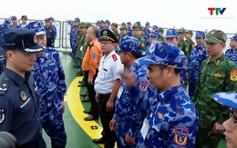 Cảnh sát biển Việt Nam và Trung Quốc tổ chức tuần tra trên vùng biển lân cận đường phân định Vịnh Bắc Bộ