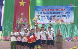 Huyện Yên Định đã tổ chức thành công giải bóng chuyền da tranh Cup Đồng Cổ lần 1 năm 2023