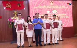 Viện Kiểm sát nhân dân tỉnh Thanh Hoá trao Quyết định bổ nhiệm Kiểm sát viên