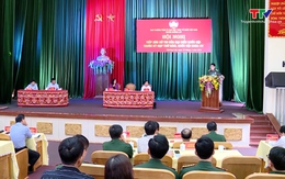 Đại tướng Lương Cường tiếp xúc cử tri huyện Mường Lát
