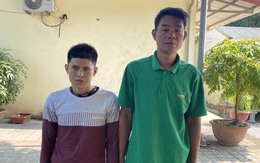 Công an huyện Đông Sơn bắt 2 đối tượng cướp giật tài sản