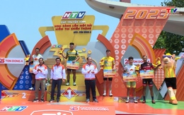 Chặng 2 từ Hà Nội - Thanh Hóa của cuộc đua xe đạp Cup truyền hình thành phố Hồ Chí Minh HTV 2023