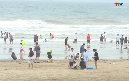Khu du lịch biển Hải Hòa, Tiên Trang thu hút đông khách trong kỳ nghỉ lễ