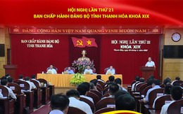 Hội nghị lần thứ 21 Ban Chấp hành Đảng bộ tỉnh khoá XIX