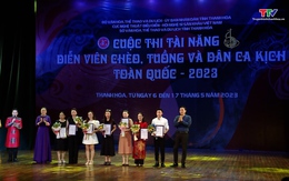 Tổng kết và trao giải cuộc thi Tài năng diễn viên tuồng và dân ca kịch toàn quốc năm 2023