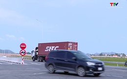 Cần tuân thủ quy định phân luồng giao thông trên đường cao tốc Bắc Nam, đoạn Mai Sơn- quốc lộ 45