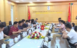 Đoàn công tác Hội đồng thành phố Seong Nam thăm và làm việc tại Thanh Hóa