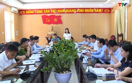 Thông qua dự thảo Báo cáo kiểm tra công tác lãnh đạo, chỉ đạo thực hiện Nghị quyết số 25 của Ban Chấp hành Trung ương Đảng (khóa XI) huyện Thạch Thành