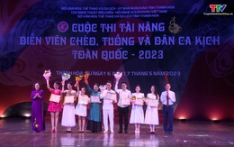 Tổng kết và trao giải cuộc thi "Tài năng diễn viên chèo toàn quốc 2023"