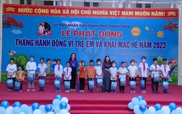 Thành phố Thanh Hóa phát động Tháng hành động vì trẻ em và khai mạc hè năm 2023
