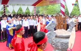Khai mạc Lễ hội đền Đồng Cổ, huyện Yên Định năm 2023