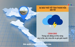 Video: Dự báo thời tiết khu vực tỉnh Thanh Hóa đêm 11/06, ngày 11/06/2023
