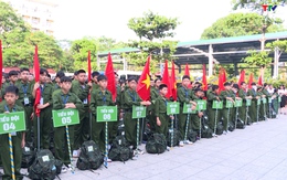 Lễ xuất quân chương trình "Học kỳ quân đội” tỉnh Thanh Hoá năm 2023