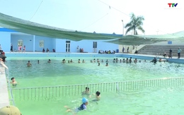 Huyện Hà Trung khai mạc hè, ngày Olympic trẻ em và phát động toàn dân tập luyện môn bơi phòng, chống đuối nước