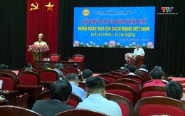 Thành phố Thanh Hóa gặp mặt báo chí